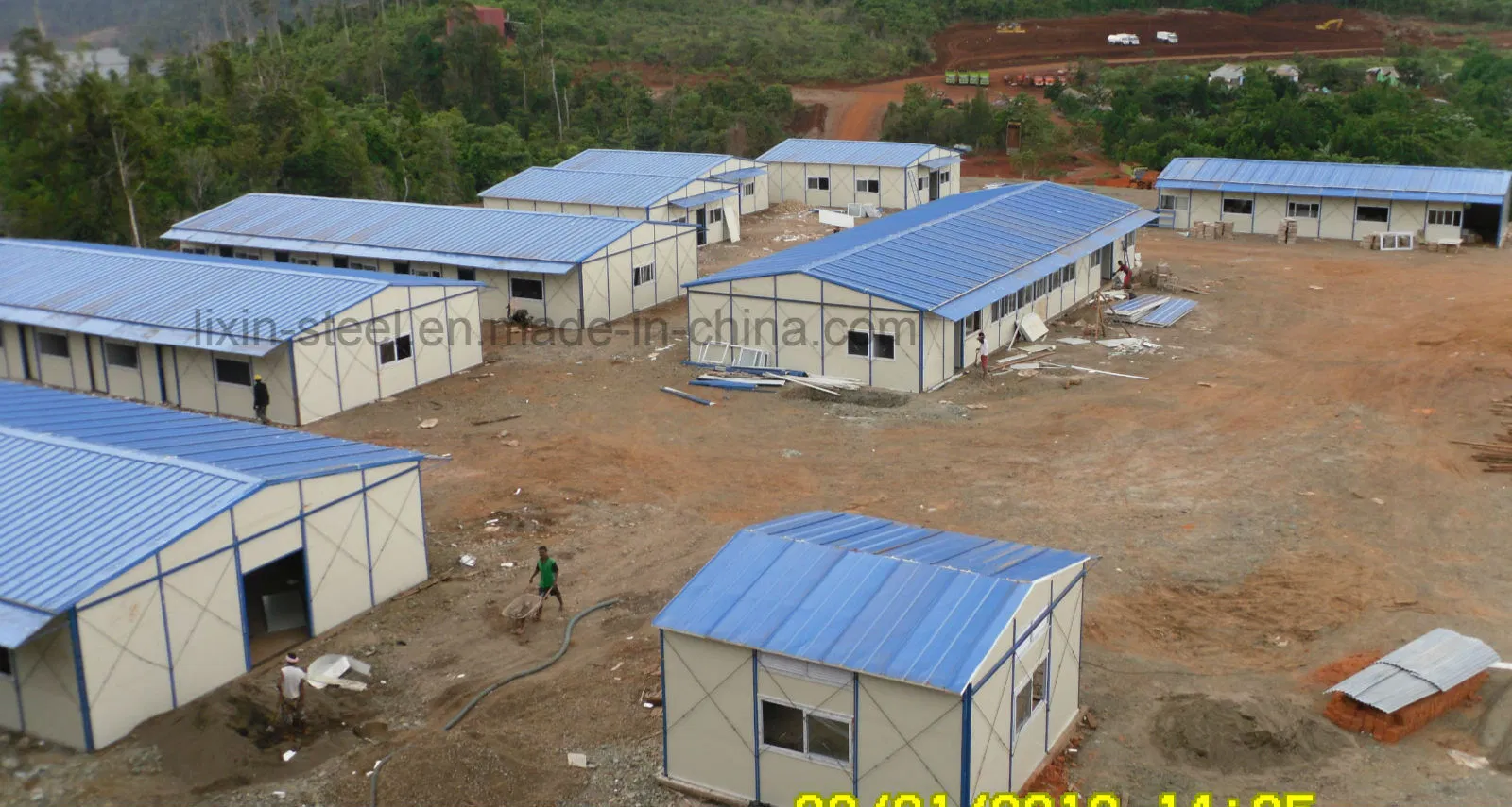Light Steel Structure Prefab Office and Dormitory Building