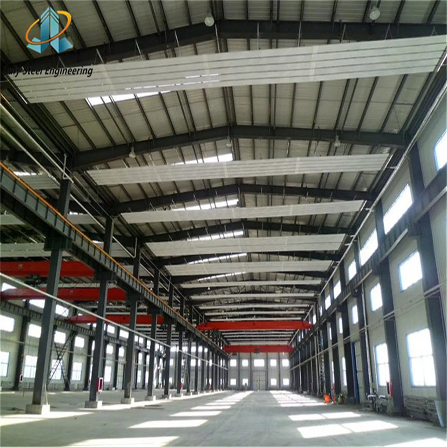 Large Span Easy Assemble Low Cost High Quality Seismic/Wind-Resistant Space Customizable Prefab/Prefabricated Steel Structure Warehouse with Insulated Panel