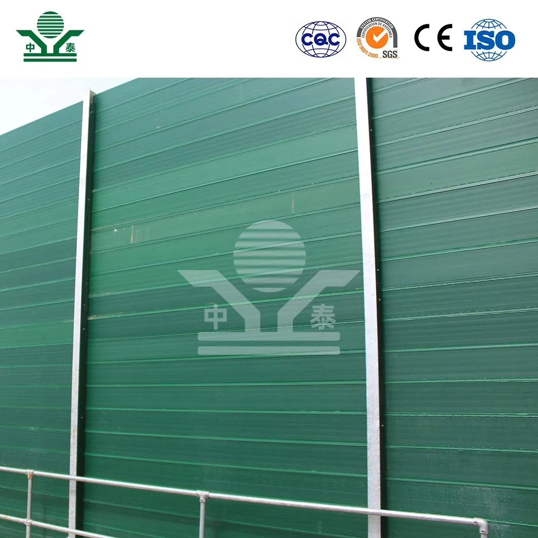 Zhongtai Noise Attenuation Barriers China Suppliers Water Barrier for Walls 1.0mm 1.2mm 1.5mm Thickness Factory Sound Barrier