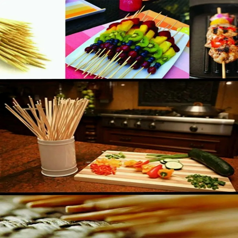 Food-Grade Bamboo Skewers to Ensure Food Safety