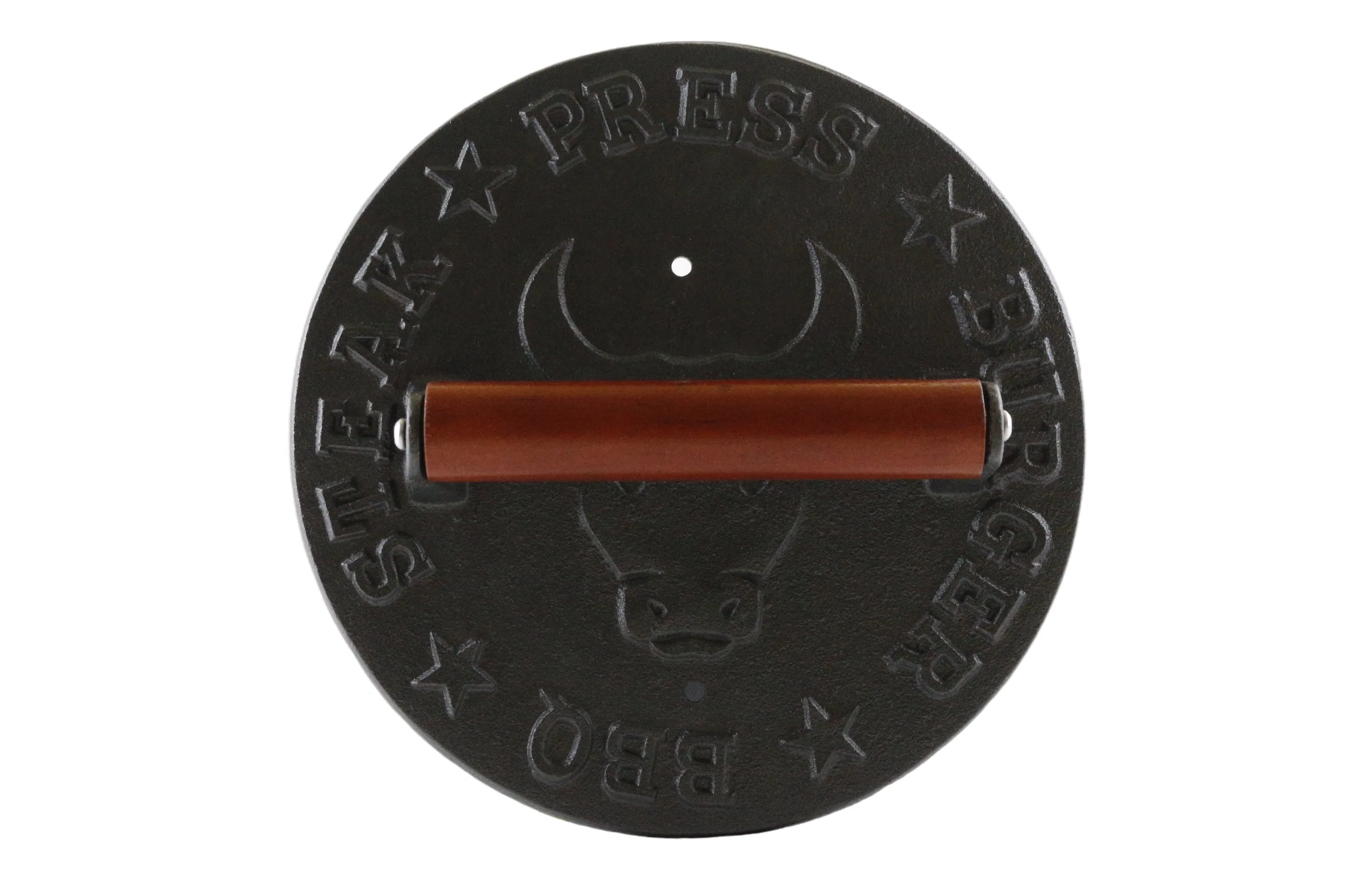 Пресс для стейков и бургеров с ребристой поверхностью