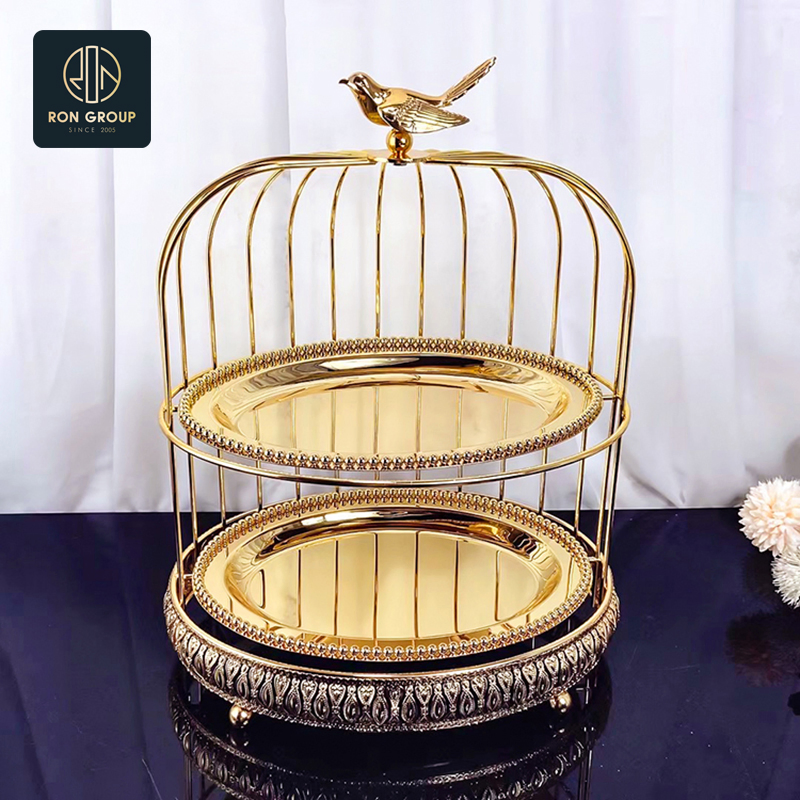 Hot Sale Elegant Multi-Tier Cake Stand for Weddings and Parties