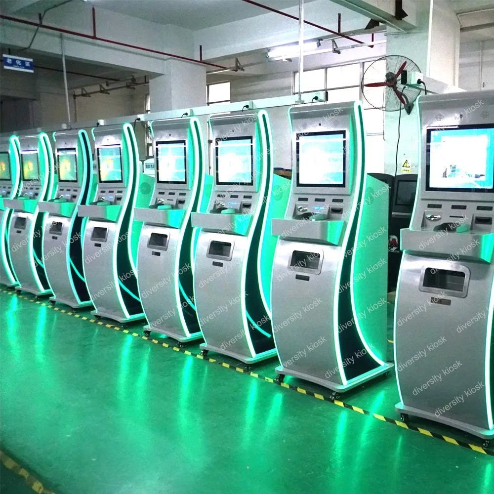 Self Standing and Can Be Mounted to The Floor Optional Multi-Note Withdrawal ATM Extended Recycler Machine System
