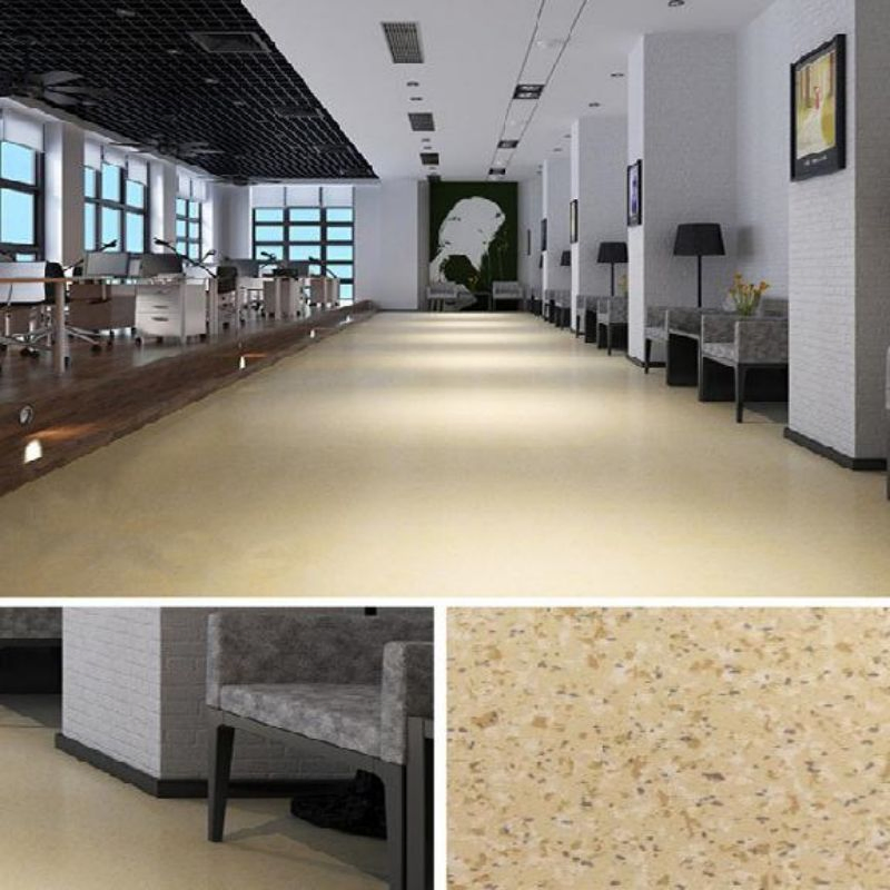 Hospital Office SPA Center Commercial 2mm Thickness Waterproof Plastic PVC Laminate Floor