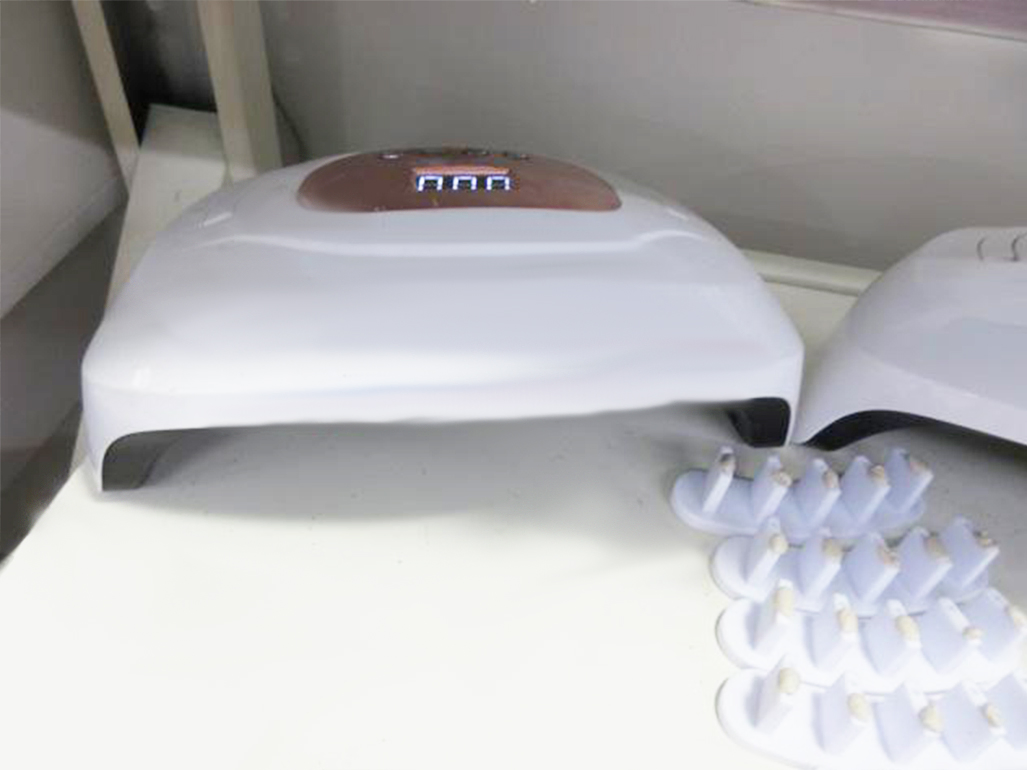 Blue Cat-Eye Gradient Handmade Press-on Nails