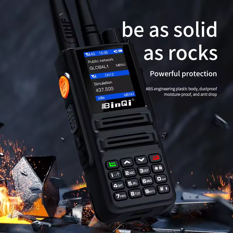 Портативная рация Binqi BQ-889 4G LTE с дальностью до 100 км