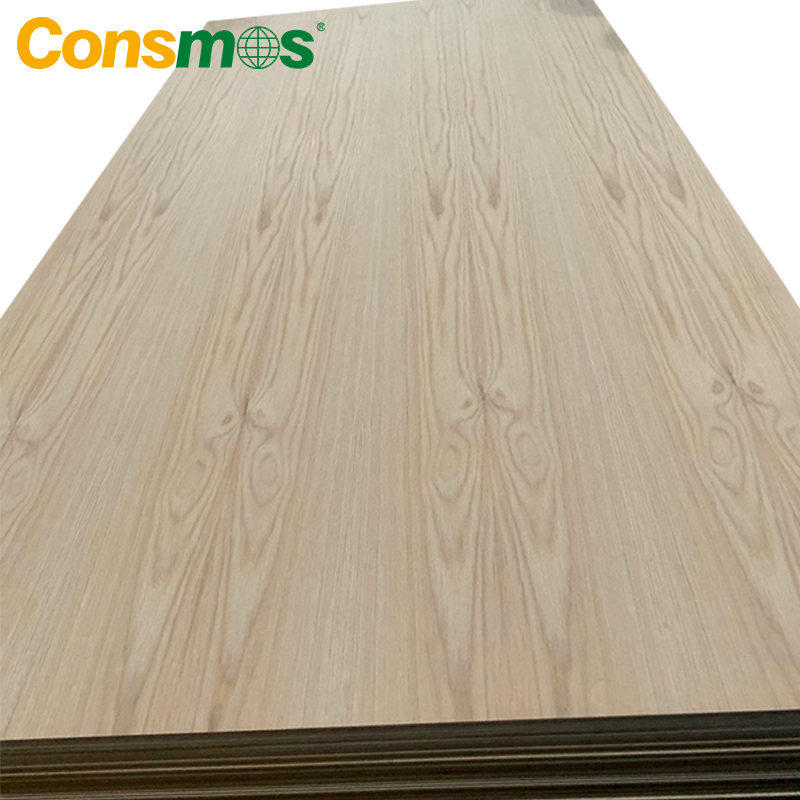 Consmos Black Walnut White Oak Mersawa Wood Veneer Commercial Fancy Plywood for Decorative Furniture