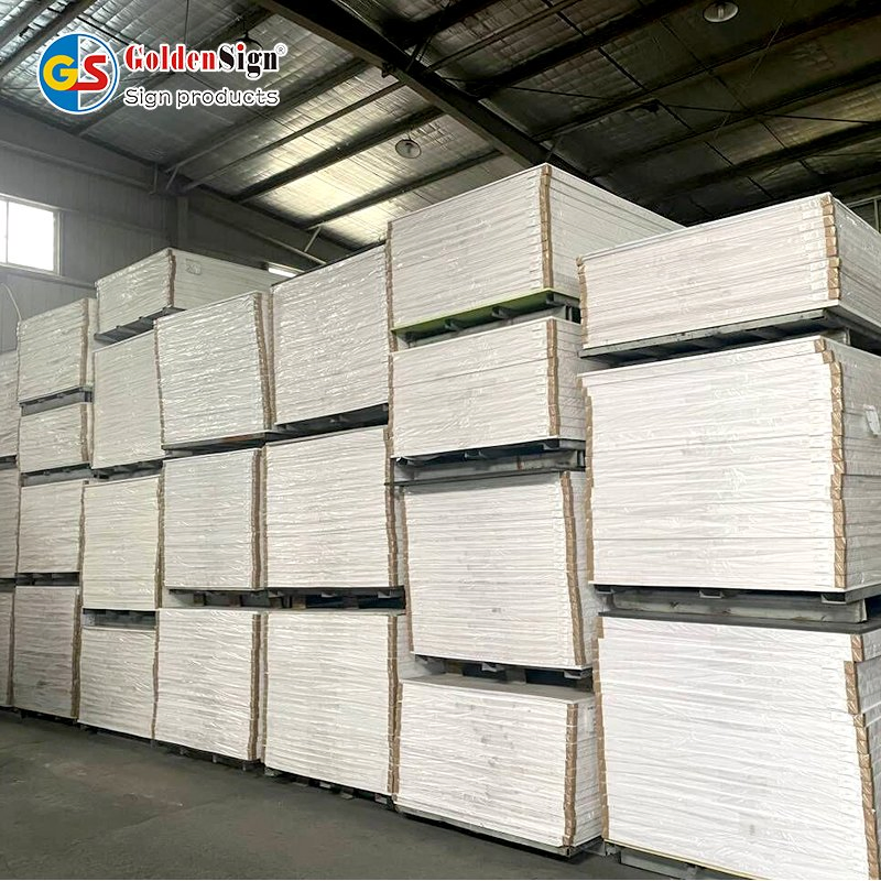 1220*2440mm 6mm White Fireproof Plastic PVC Foam Sheet Board Forex for Printing 3mm