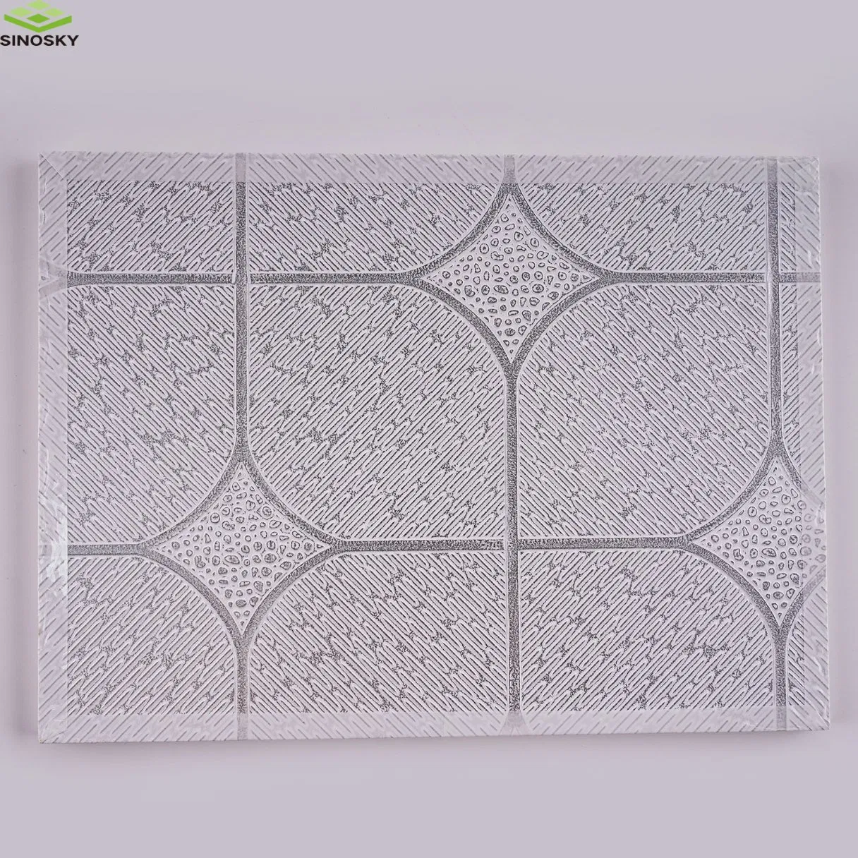 Heat-Insulating Aluminum Backed Vinyl Face Ceiling Tile for Warehouses