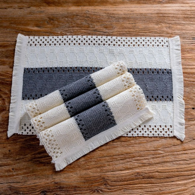 Wholesale Restaurant Home Dining Table and Kitchen Cotton Linen Placemats Napkins Cleaning Towel