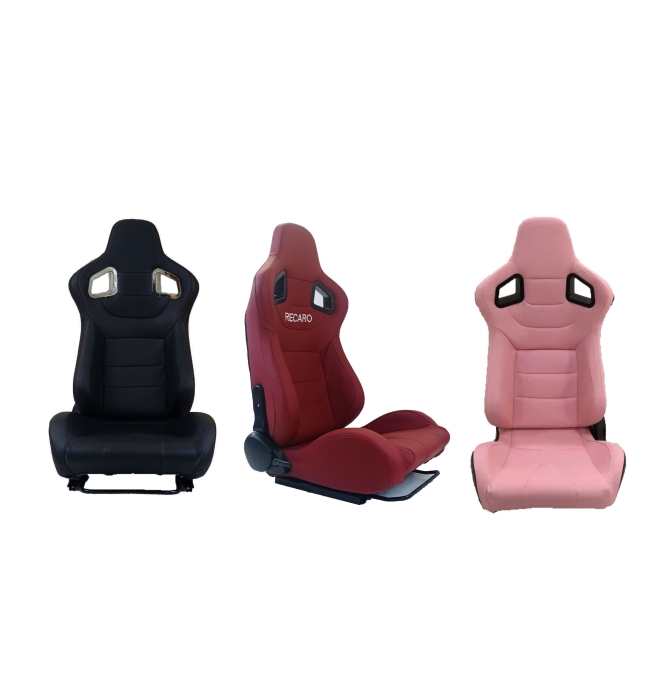 Универсальное гоночное сиденье с регулировкой, черное, карбон.