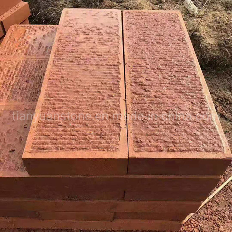 Natural Stone for Facades Red Sandstone Honed
