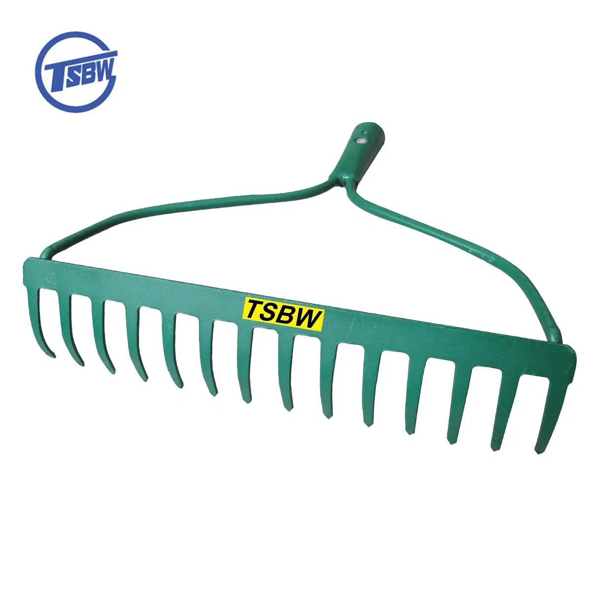 Steel Garden Farm Grass Digging Lawn Leaf Yard Debris Metal Iron Bow Rake Head