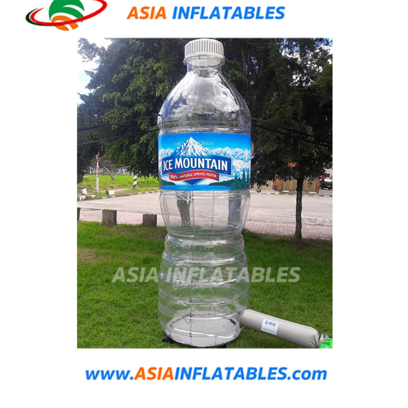 Inflatable Water Bottle Replica Water Mineral Water Bottles Model