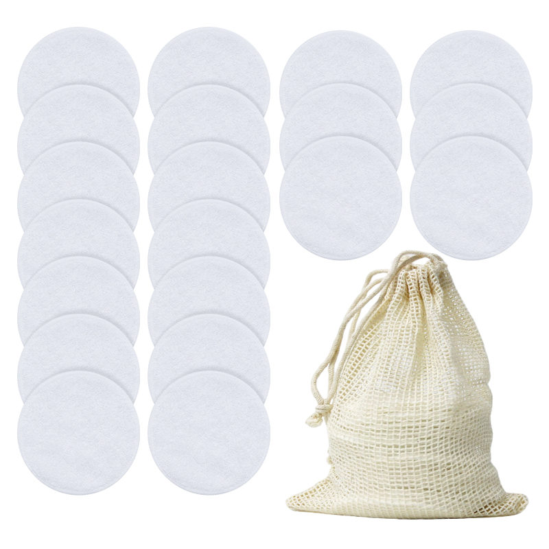 Reusable Bamboo Fiber Makeup Remover Pads