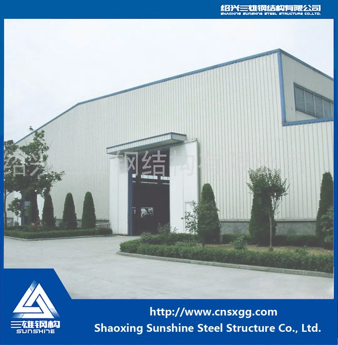 Low Price Steel Structure Building with Welded Beam Building Material