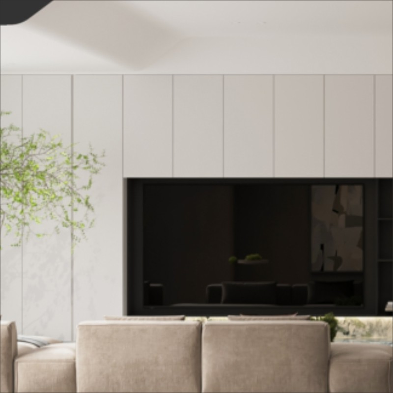 Гардеробная система Sleek Design из ПВХ и МДФ