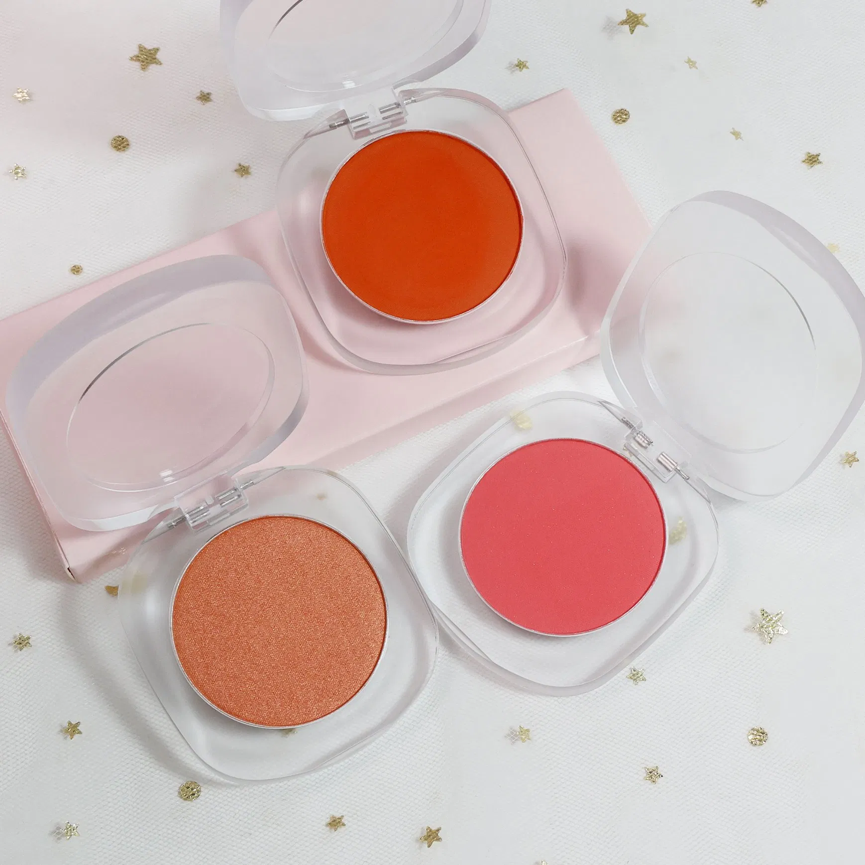 Vegan Cruelty Free Blush Custom Shimmer Face Private Label Makeup Highlighter