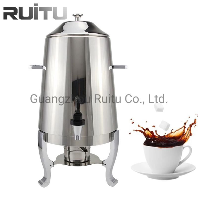 2 Gallon Plastic Fruit Juice Display Cooling Metal Portable Stainless Steel Cold Gold Refrigerated Juicer Beverage Dispenser