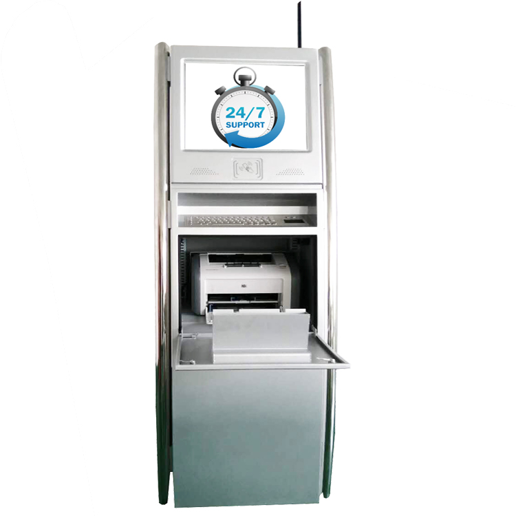 High Quality Self Service A4 Laser Printer Kiosk Terminal for Printing