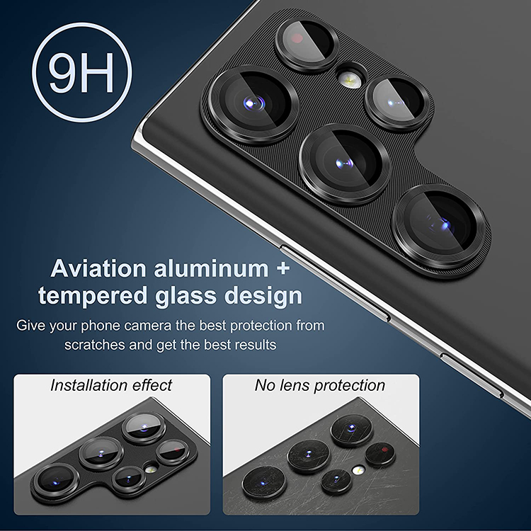 Защитное стекло для камеры Samsung Galaxy S22 Ultra