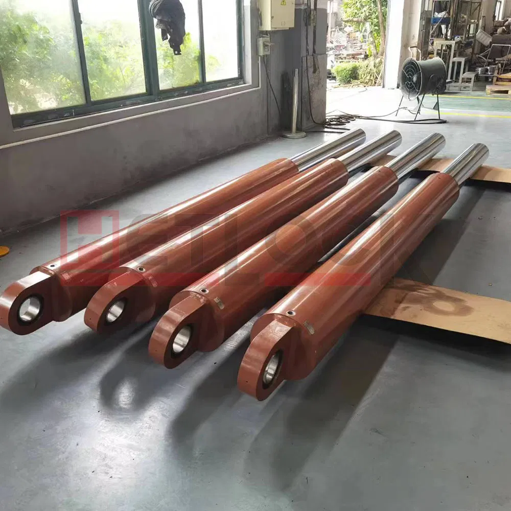 Гидравлический цилиндр двойного действия для кранов