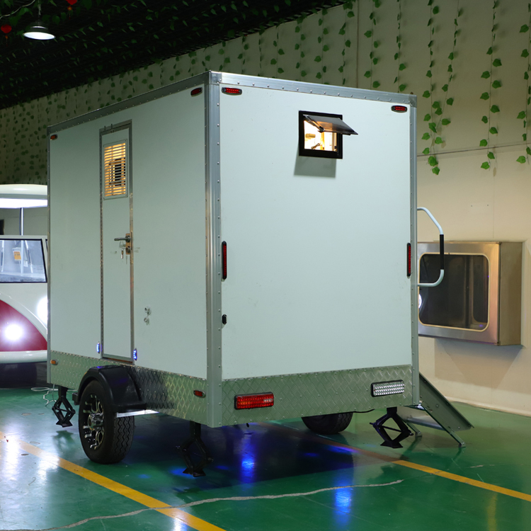 2026 Hot Sale Rental Portable Toilet Shower Restroom Trailers for Sale