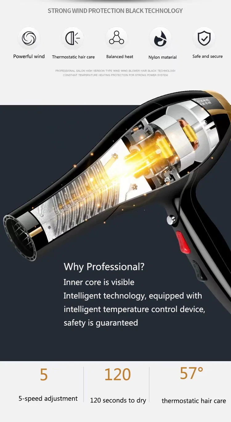 Superior Home Hair Dryer Factory Direct Sale Price Discount