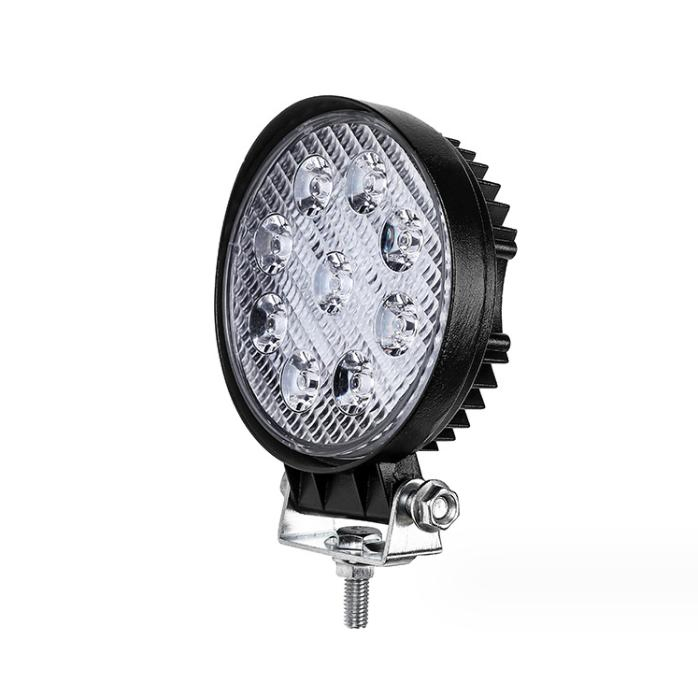 Круглый внедорожный LED прожектор 27Вт, 4.3 дюйма
