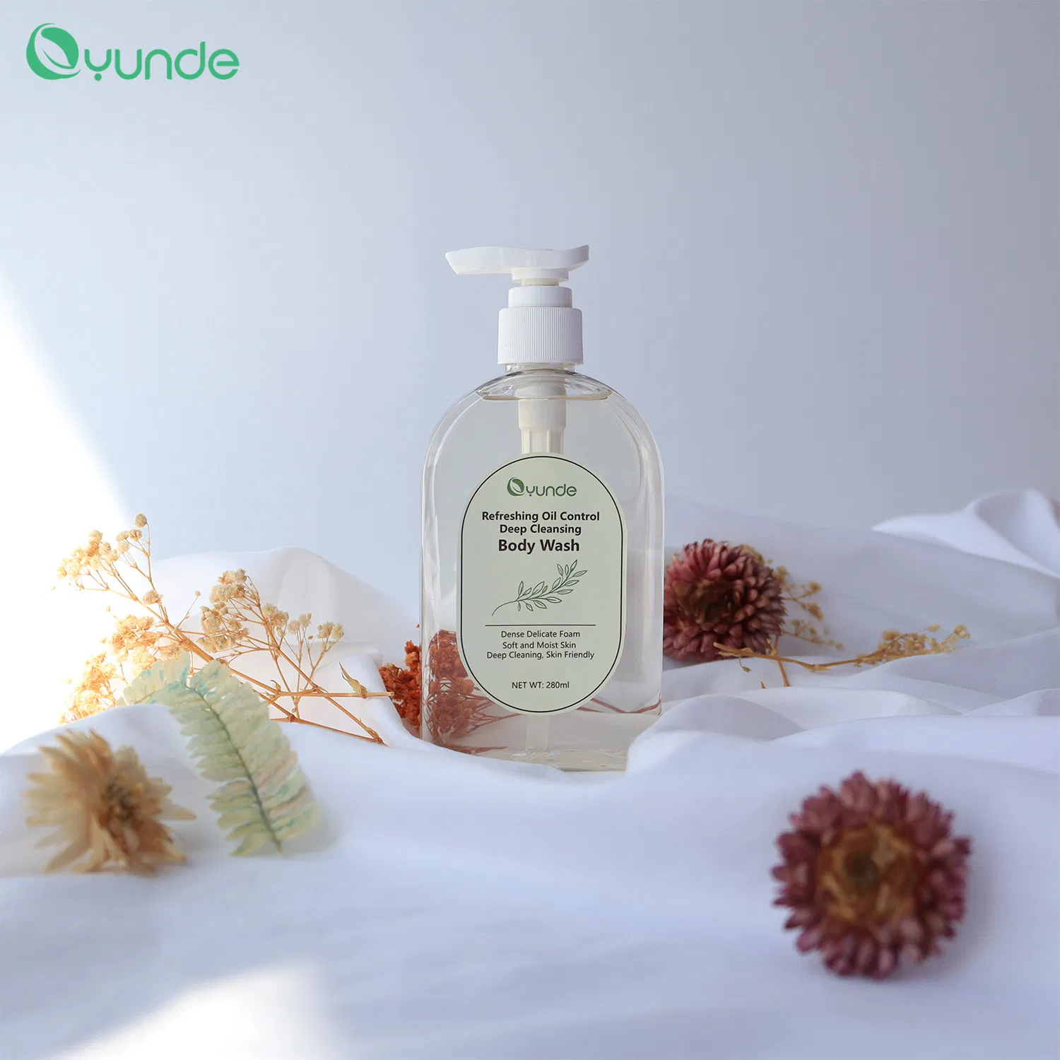 ODM OEM Rich in Vitamin B5, Moisturizing and Lubricating Body Wash