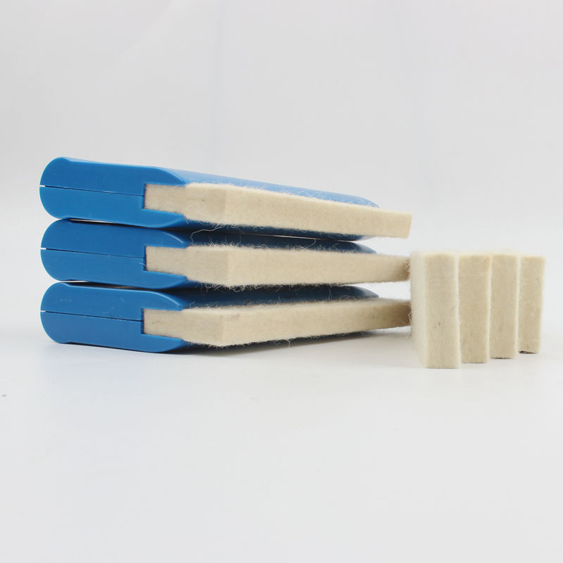 Wool Felt Squeegee Rectangle Wool Felt Window Tint Tool Squeegee Auto Car Film Foil Wool Squeegee