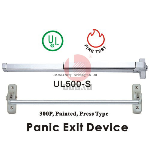 Ss304 Fire Rate Panic Exit Devices with UL Certificate (UL500S) &Push Bar