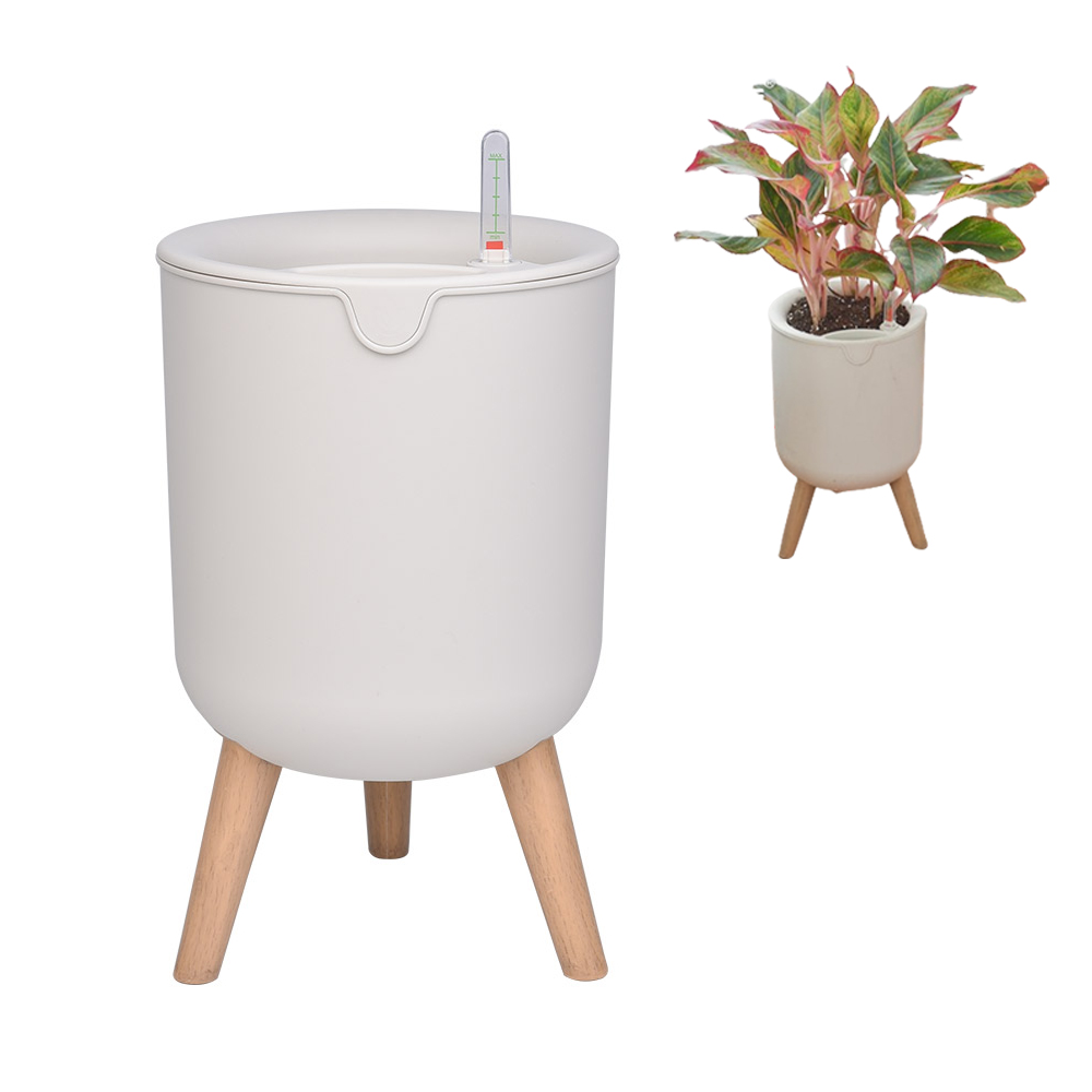 Горшок для растений с автополивом домашний