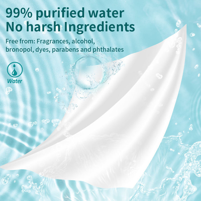 Eco-Friendly Soft Cotton Baby Wipes for Gentle Care