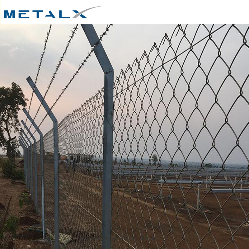 Factory Sell 15m Roll Chain Link Fence PVC Coated & Electro Galvanized Chain Link Fence