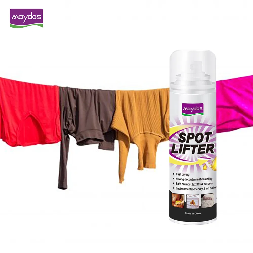 Own Brand Dry Cleaner Clothes Detergent Stain Removing Washing Liquid Stain Remover Spray for Clothes