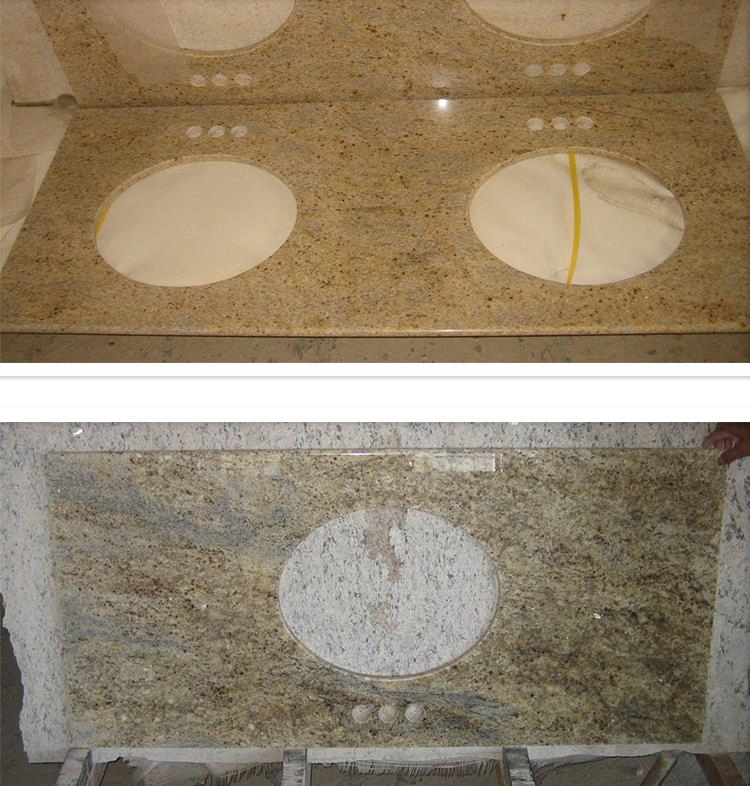 Kashmir Gold Granite Island Top& Vanity Top& Countertop