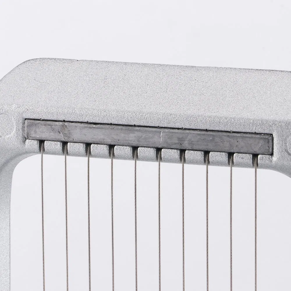 Egg Slicer for Hard Boiled Aluminum Alloy Wire Egg Slicer Dishwasher Safe for Egg Strawberry Soft Fruit