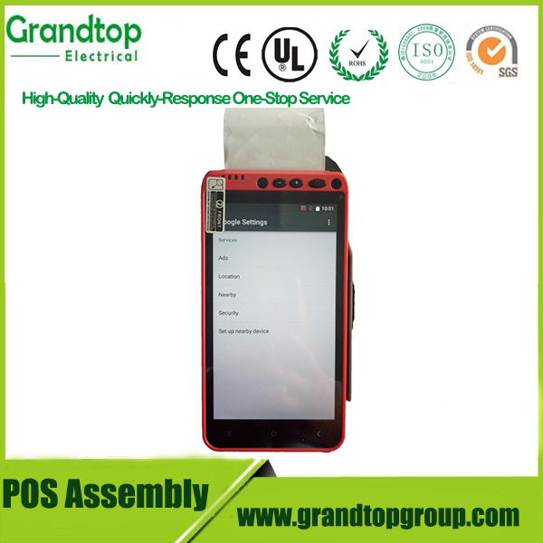 All in One Android Handheld Smart POS with Charging Base/Barcode Scanner/Printer