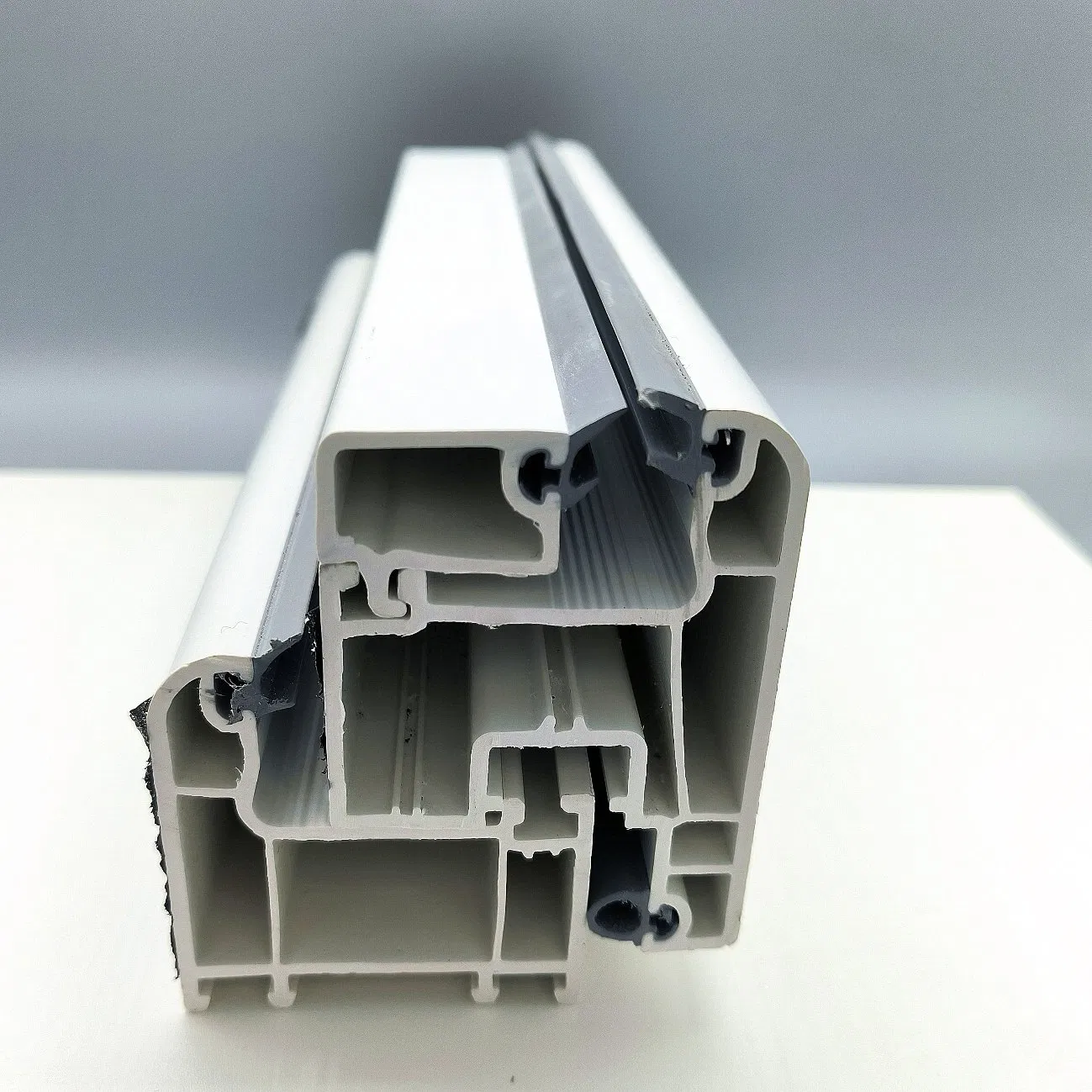 China UPVC Plastic Profiles Manufacturer UPVC Windows Profile with Best Quality