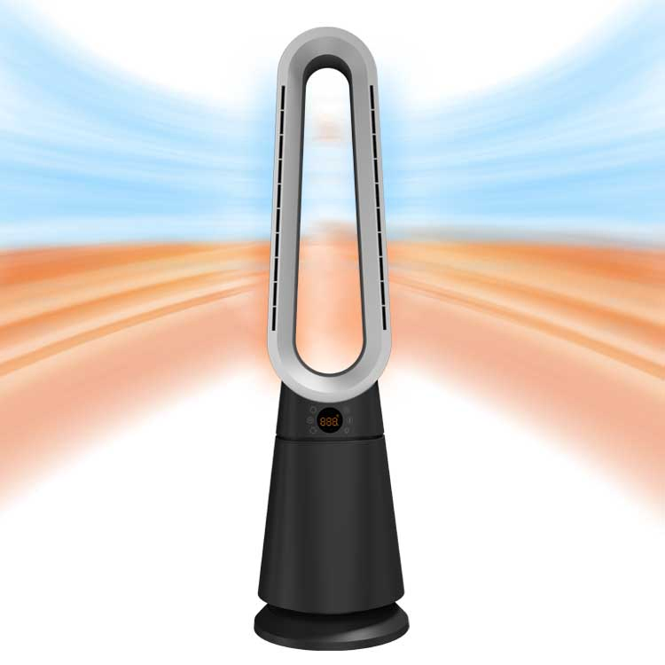 New Design 2000W Heater with Fan No Blade Energy-Saving PTC Ceramic Heating Electric Heater and Cooling Fan
