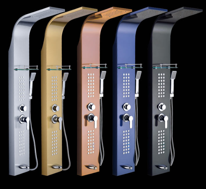 Luxury Home Ss 304 Material 4 Function Massage Shower Panel