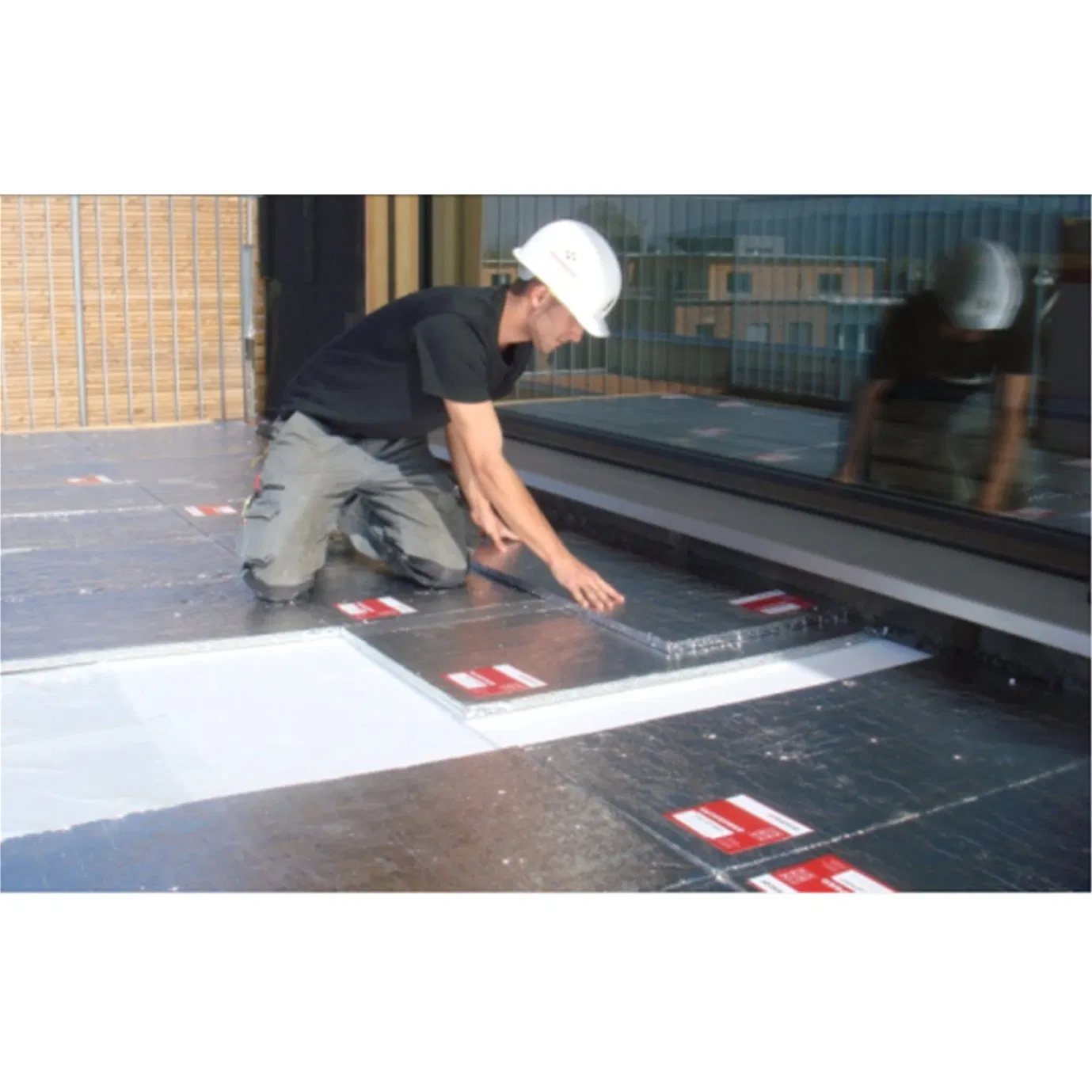 Silver Color Metallized Film Vacuum Insulation Board for Cold Insulation Box