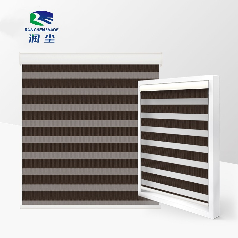Motorized Shutter Blackout Electric Zebra Roller Shutters