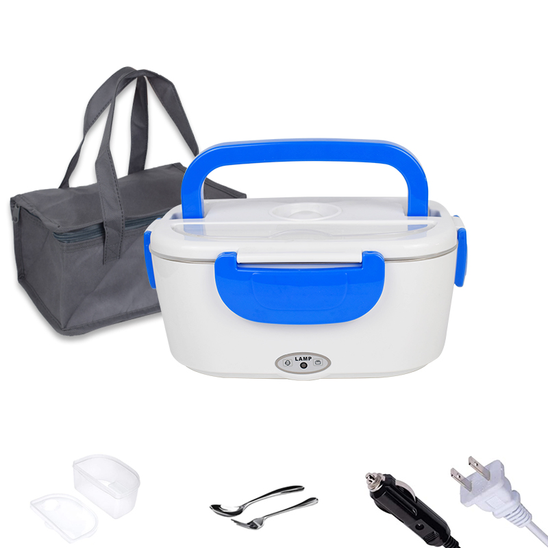 Premium Electric Lunch Box with Stainless Steel Double Layer Design