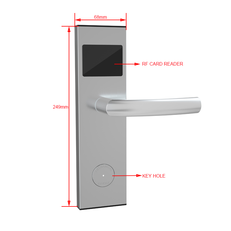 Cheap Electronic Security Offline Hotel Key Card Lock System
