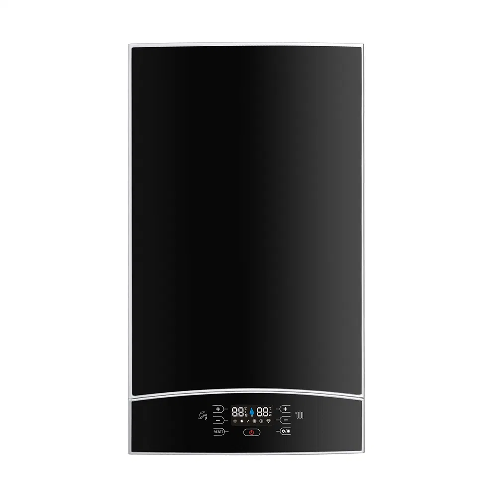 Glass Panel Touch Screen Combi Wall Mounted Gas Boiler with WiFi for Central Heating