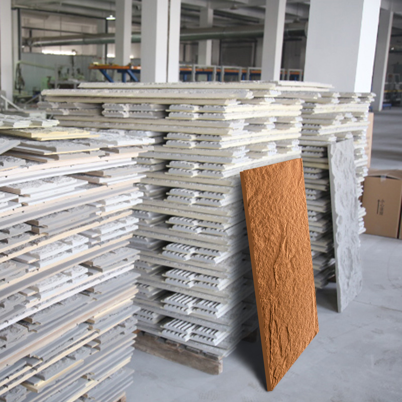 Contemporary PU Stone Panels for Wall Cladding with Waterproof and Lightweight Feature