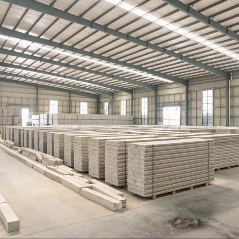 Lightweight Cost Effective Fireproof Anti-Seismic Prefabricated Panels for Hospital Government Industrial Project