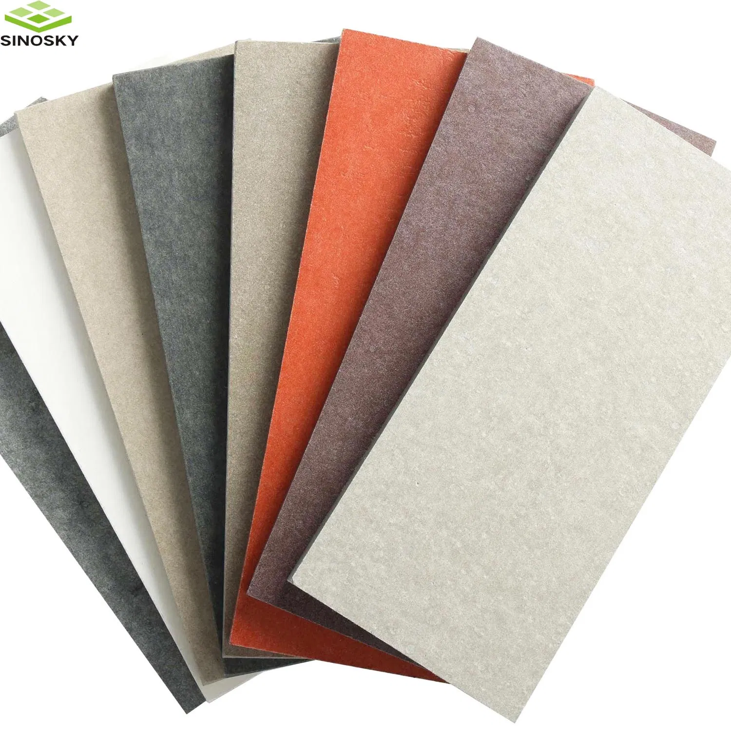 High Quality Fluorocarbon Paint Fiber Cement Panel Calciu Silicate Board